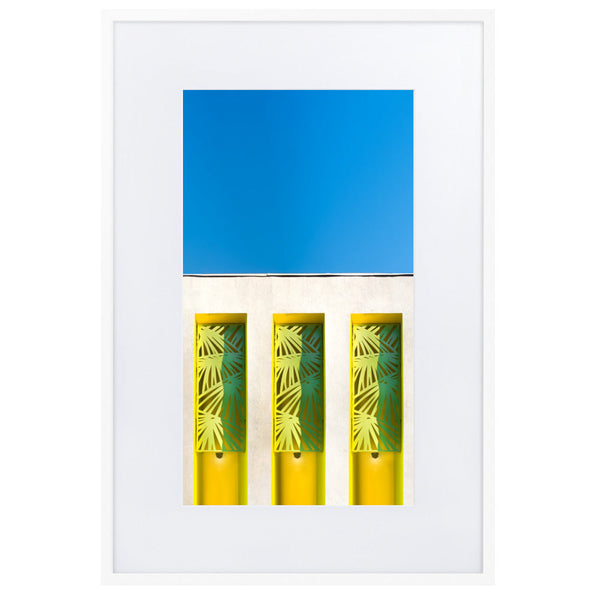 Palm Wall - Paper Framed Wall Art