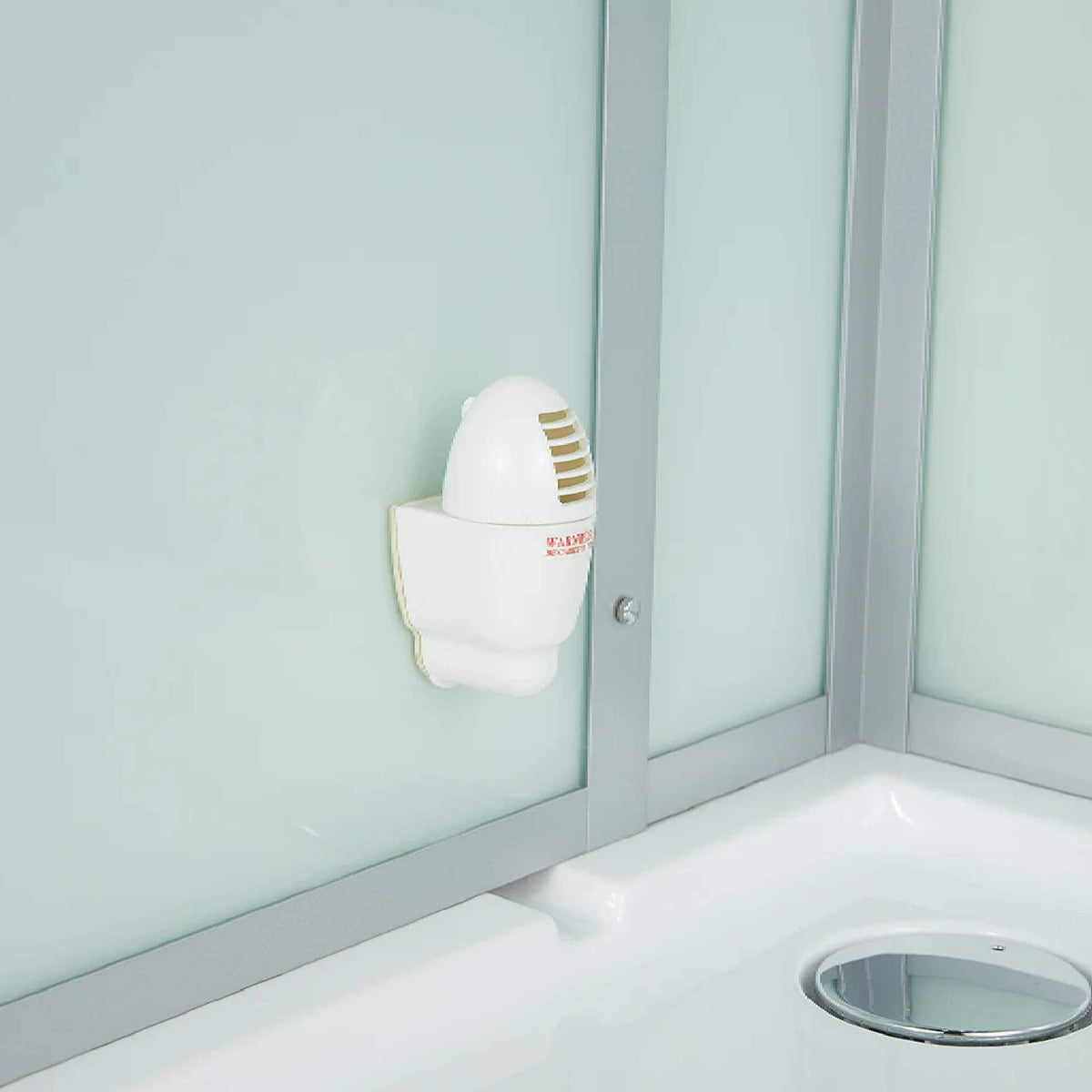 Maya Bath Platinum Arrezo Steam Shower With Rainfall Ceiling Shower (SAK75924)