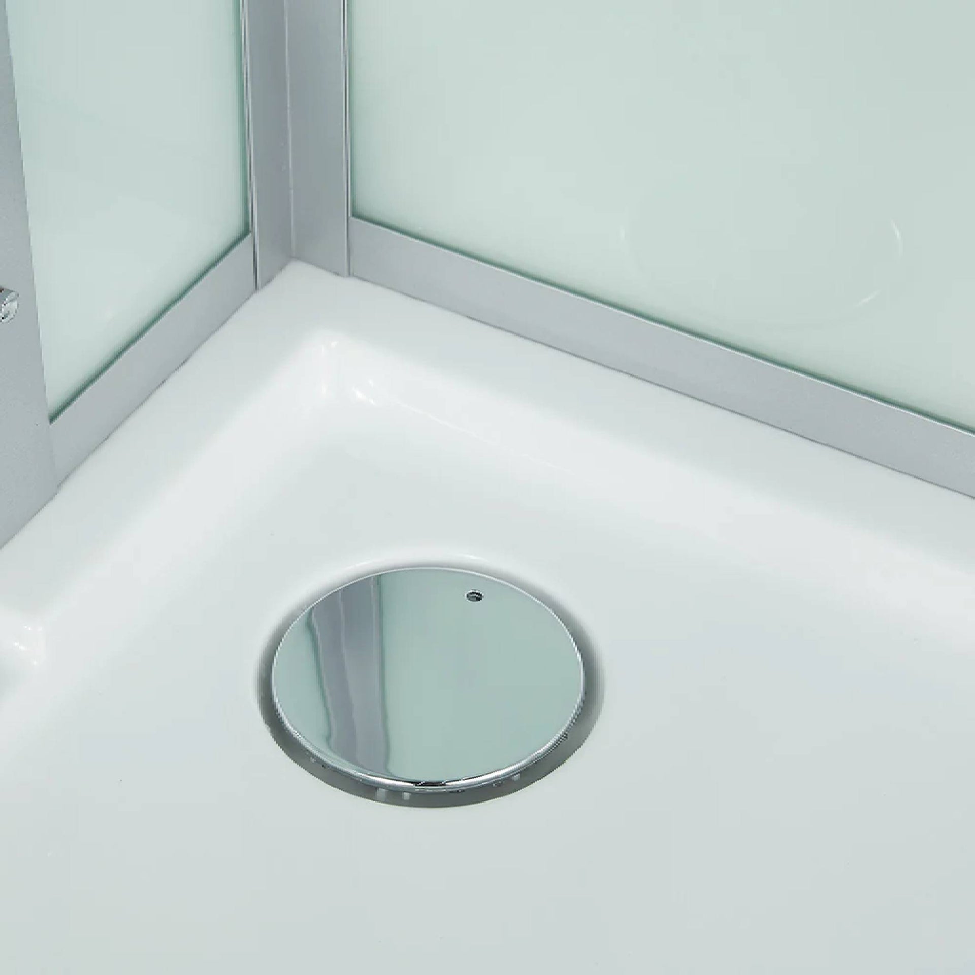 Maya Bath Platinum Arrezo Steam Shower With Rainfall Ceiling Shower (SAK75924)