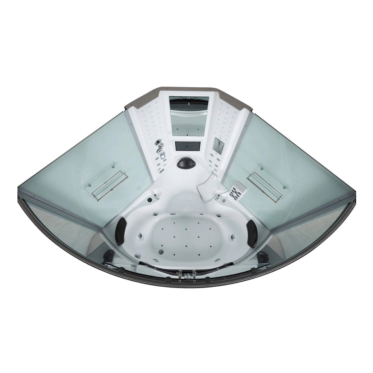 Maya Bath Platinum Superior Steam Shower With Foot Massager (SAK57392)