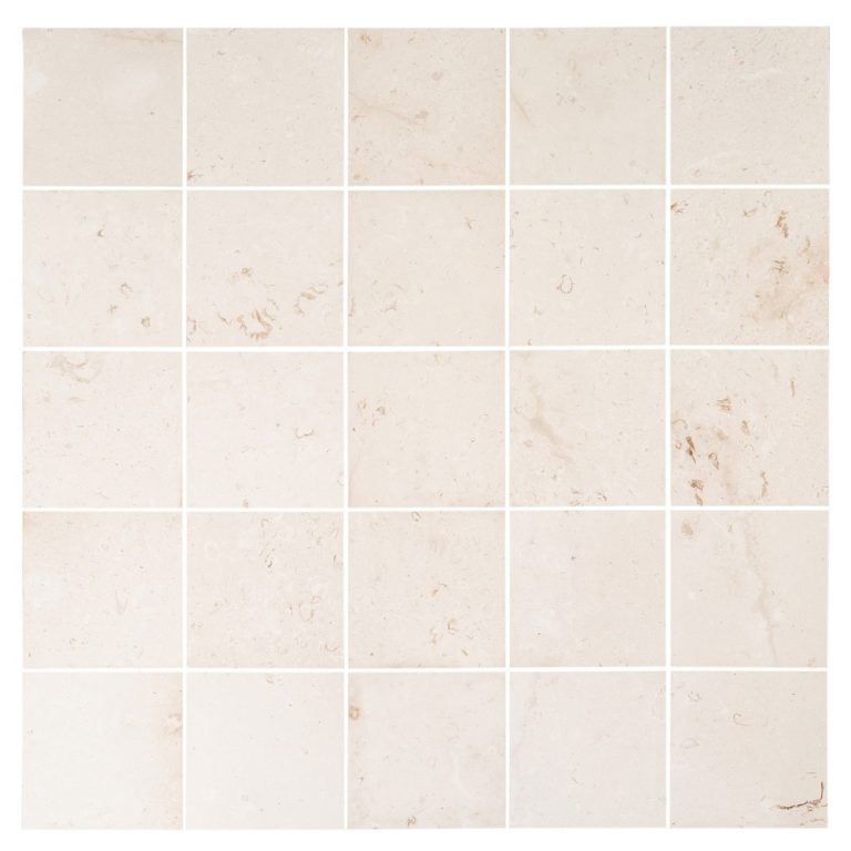 Mayra White Limestone Honed Floor and Wall Tile - Livfloors Collection