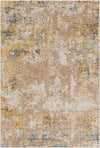 Meads Abstract Mustard Luxe Rug - 2' x 3' Rectangle