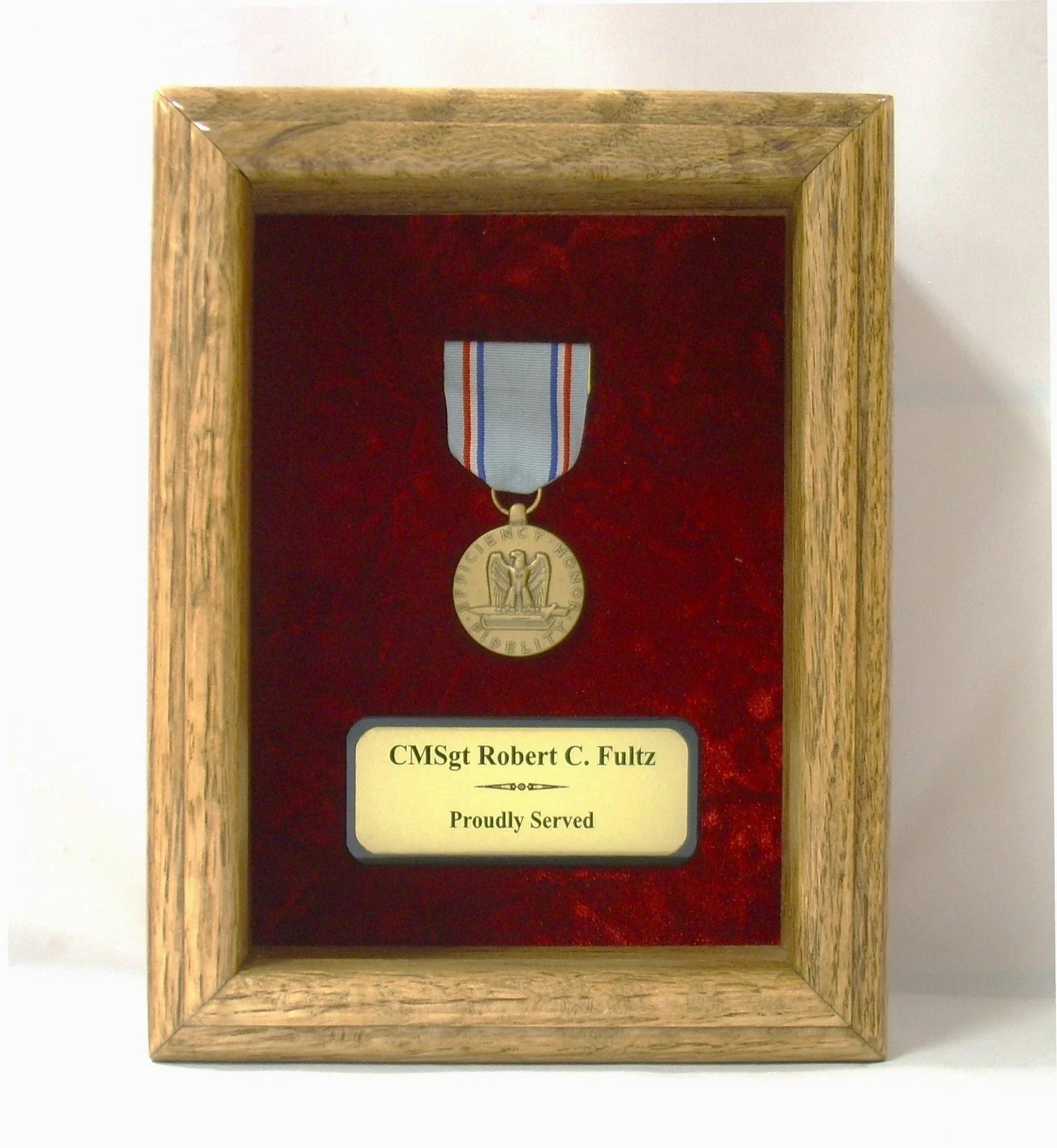 5x7 Single Medal Display Case The Military Gift Store