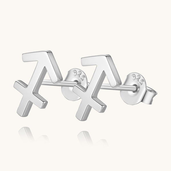 Plain Zodiac Earrings