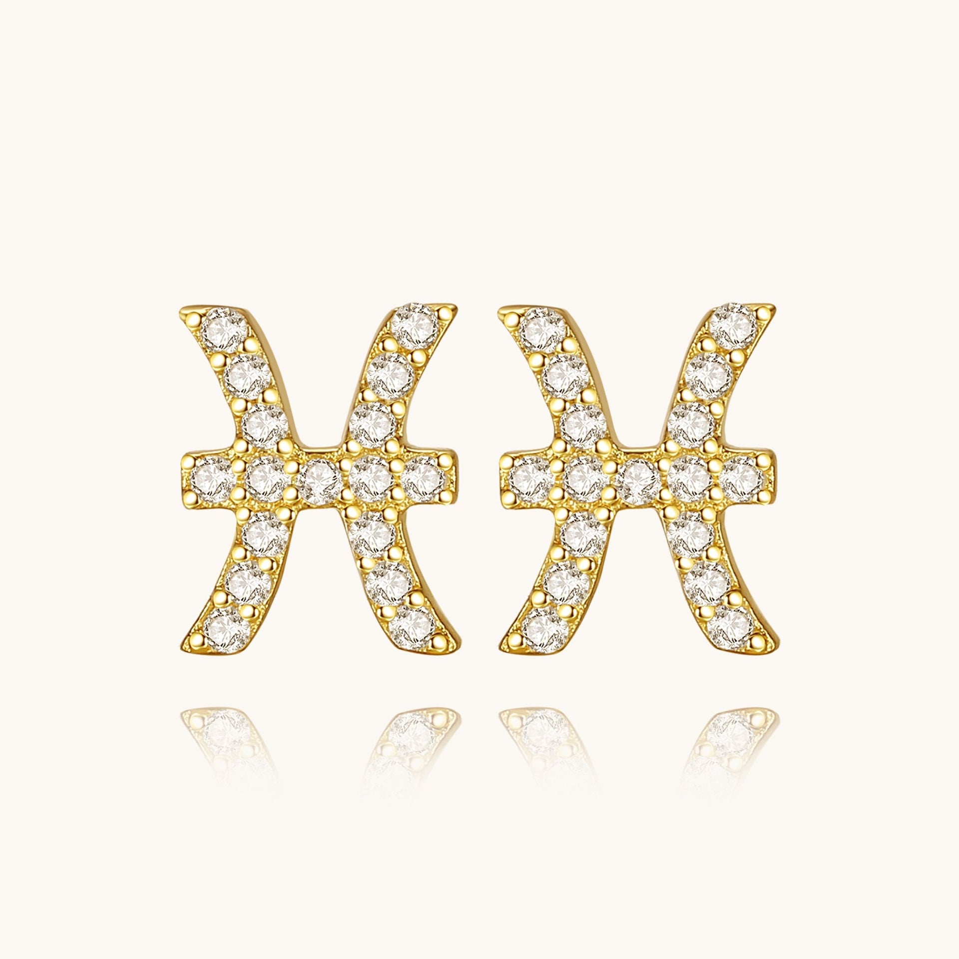 CZ Zodiac Earrings