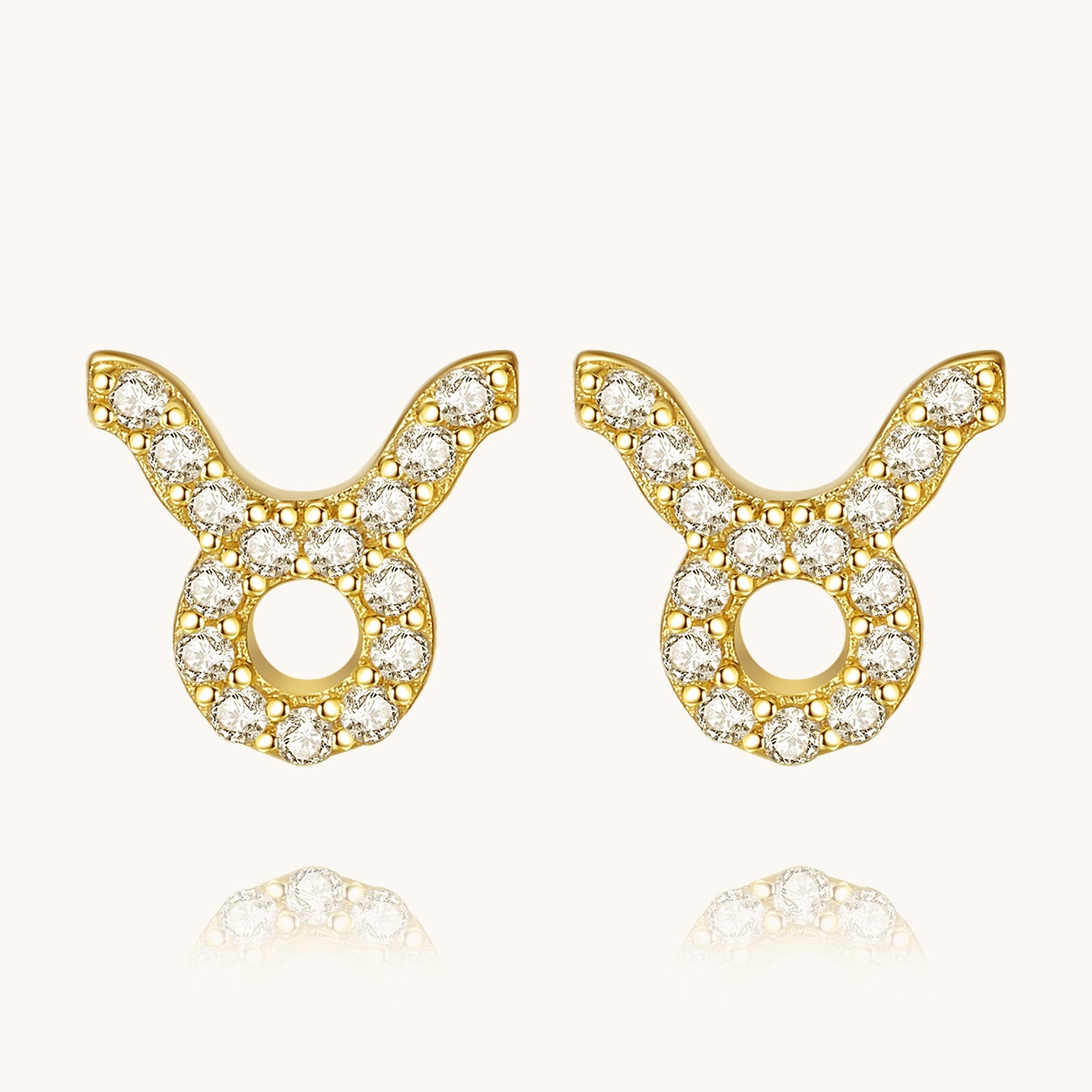 CZ Zodiac Earrings