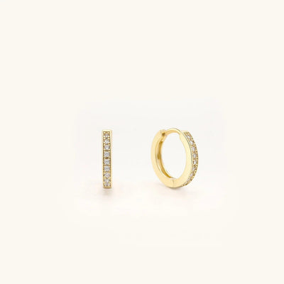 Dainty Huggie Earrings