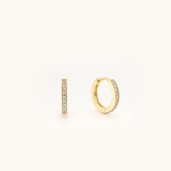 Dainty Huggie Earrings