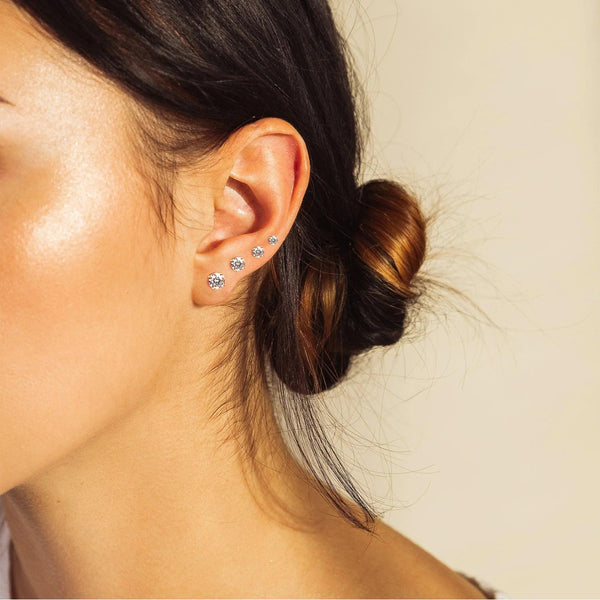 Silver Stud Earrings - Gifts for You 'n Me