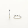 Plain Silver Hoops
