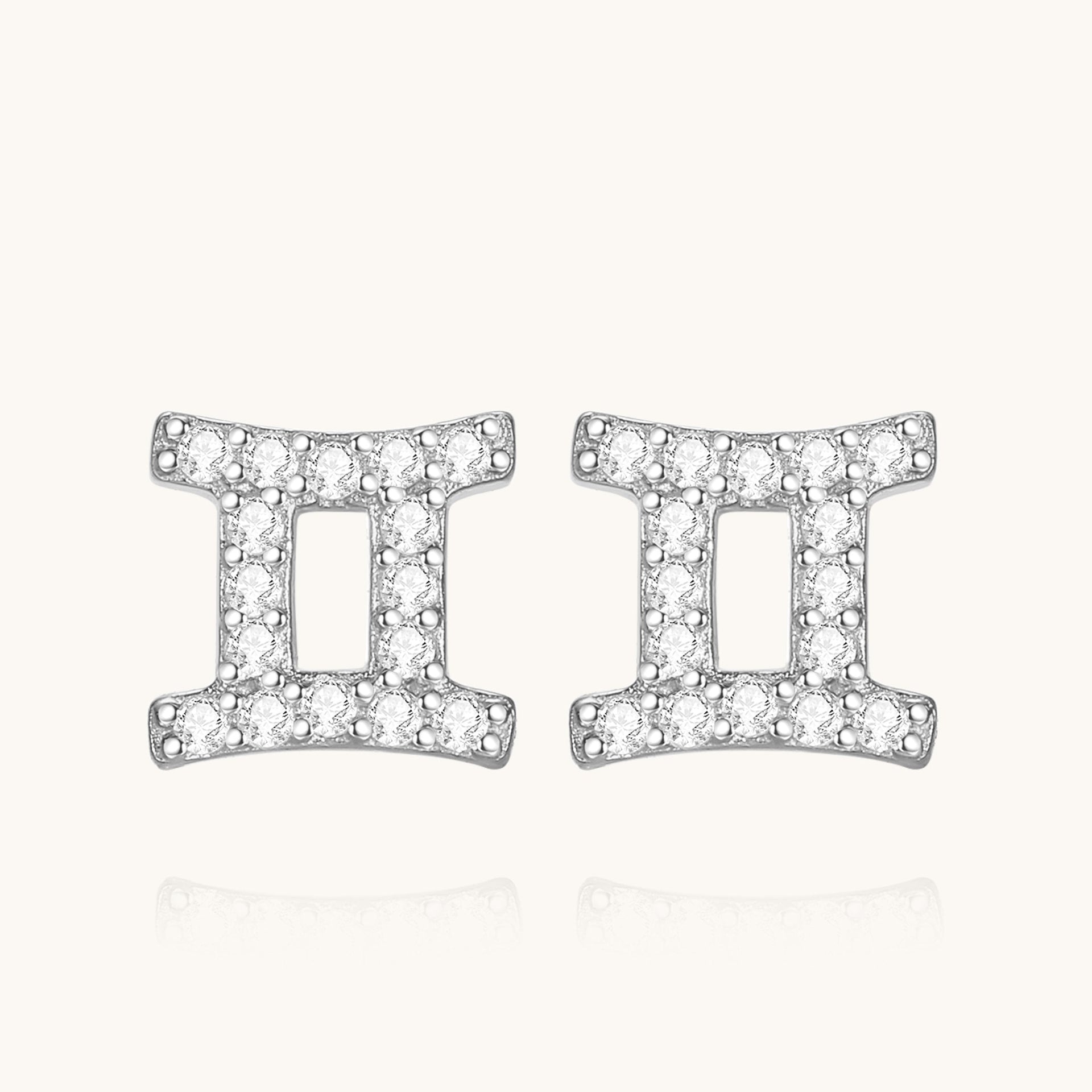 CZ Zodiac Earrings