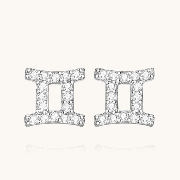CZ Zodiac Earrings