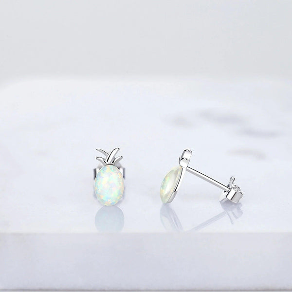 Opal Pineapple Earrings - Gifts for You 'n Me