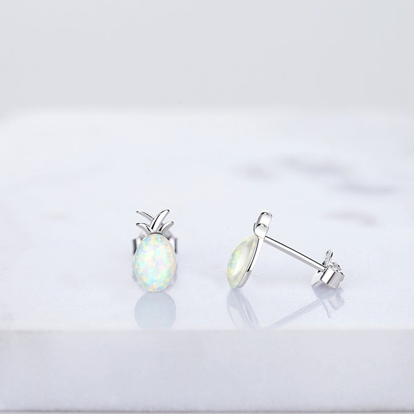 Opal Pineapple Earrings