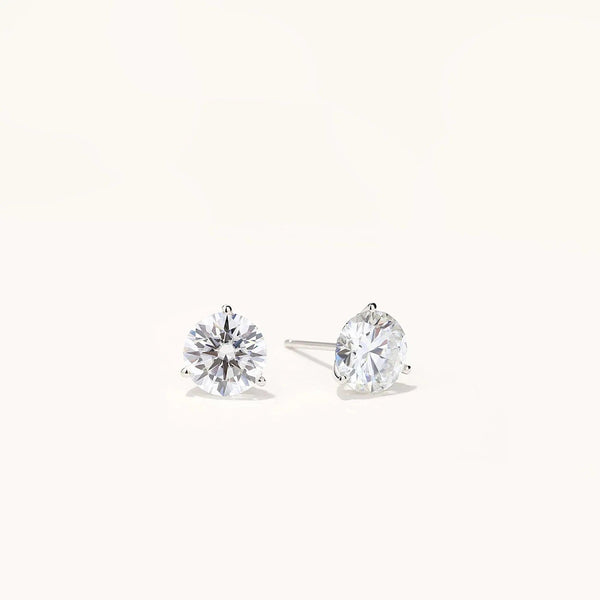 14K Gold GRA-Certified Moissanite Stud Earrings - Gifts for You 'n Me