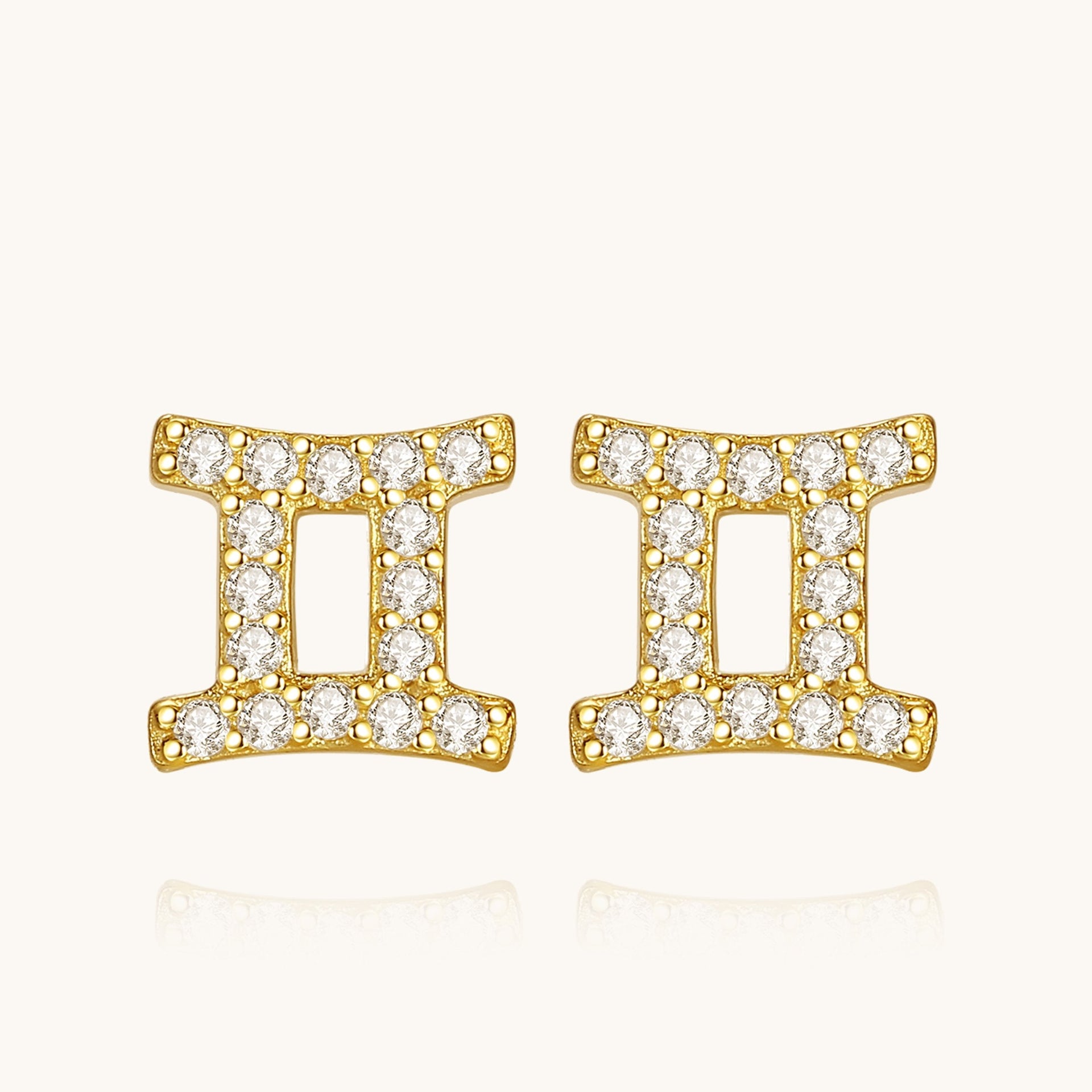 CZ Zodiac Earrings