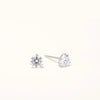 14K Gold GRA-Certified Moissanite Stud Earrings