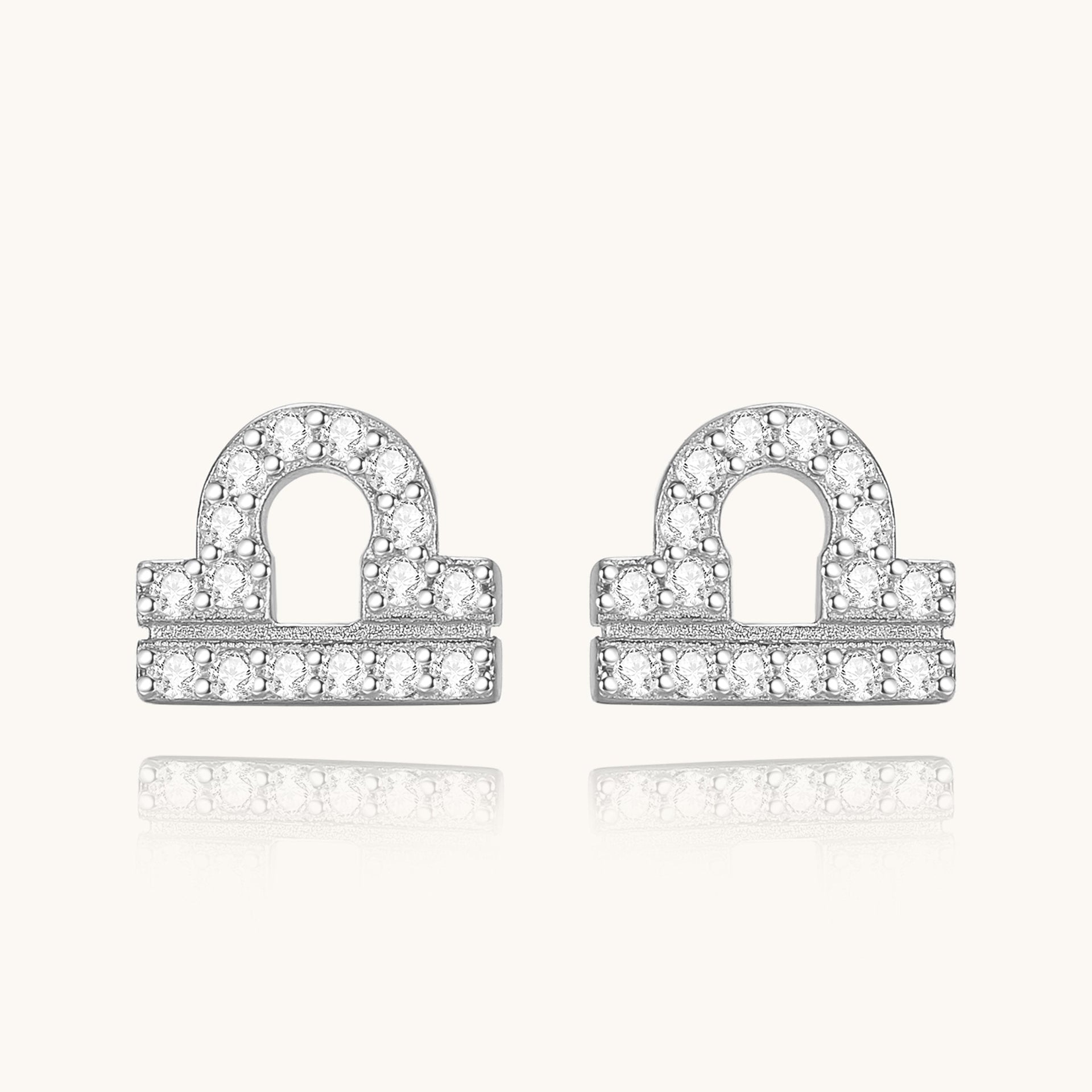 CZ Zodiac Earrings