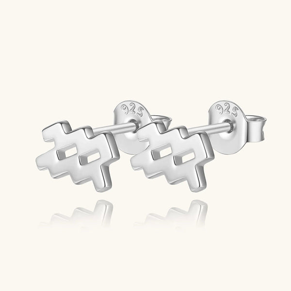 Plain Zodiac Earrings - Gifts for You 'n Me