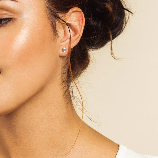 Silver Stud Earrings - Gifts for You 'n Me