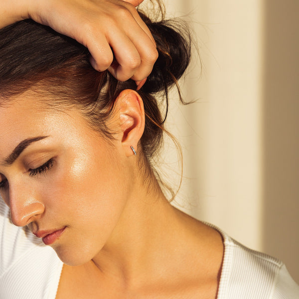 Dainty Huggie Earrings