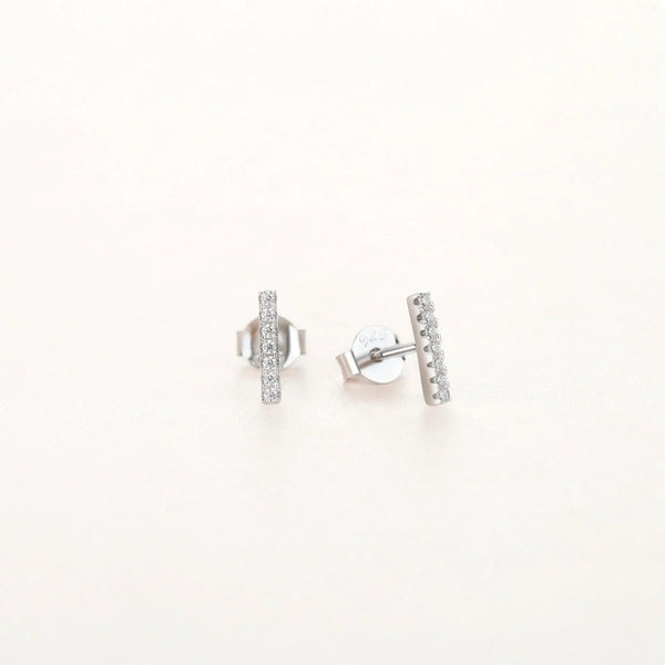Petite CZ Bar Studs - Gifts for You 'n Me
