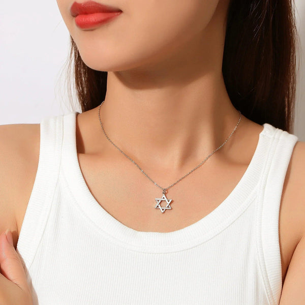 Star of David Necklace - Gifts for You 'n Me