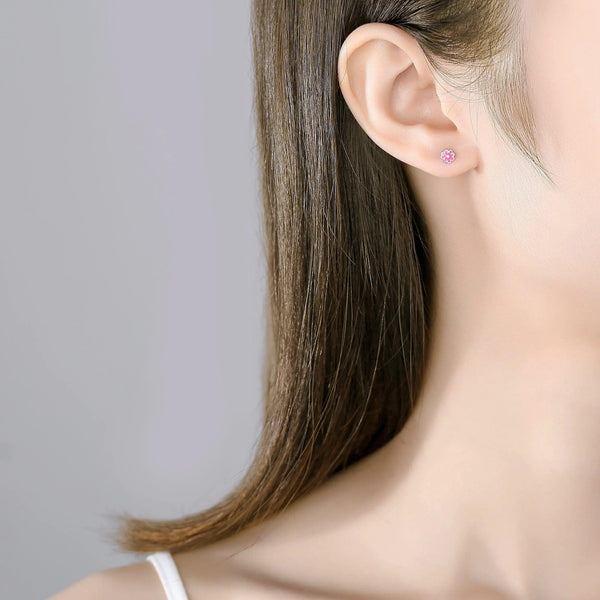 Mini Enamel Screw-back Stud Earrings - Gifts for You 'n Me