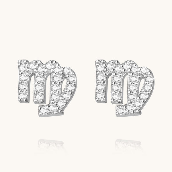CZ Zodiac Earrings