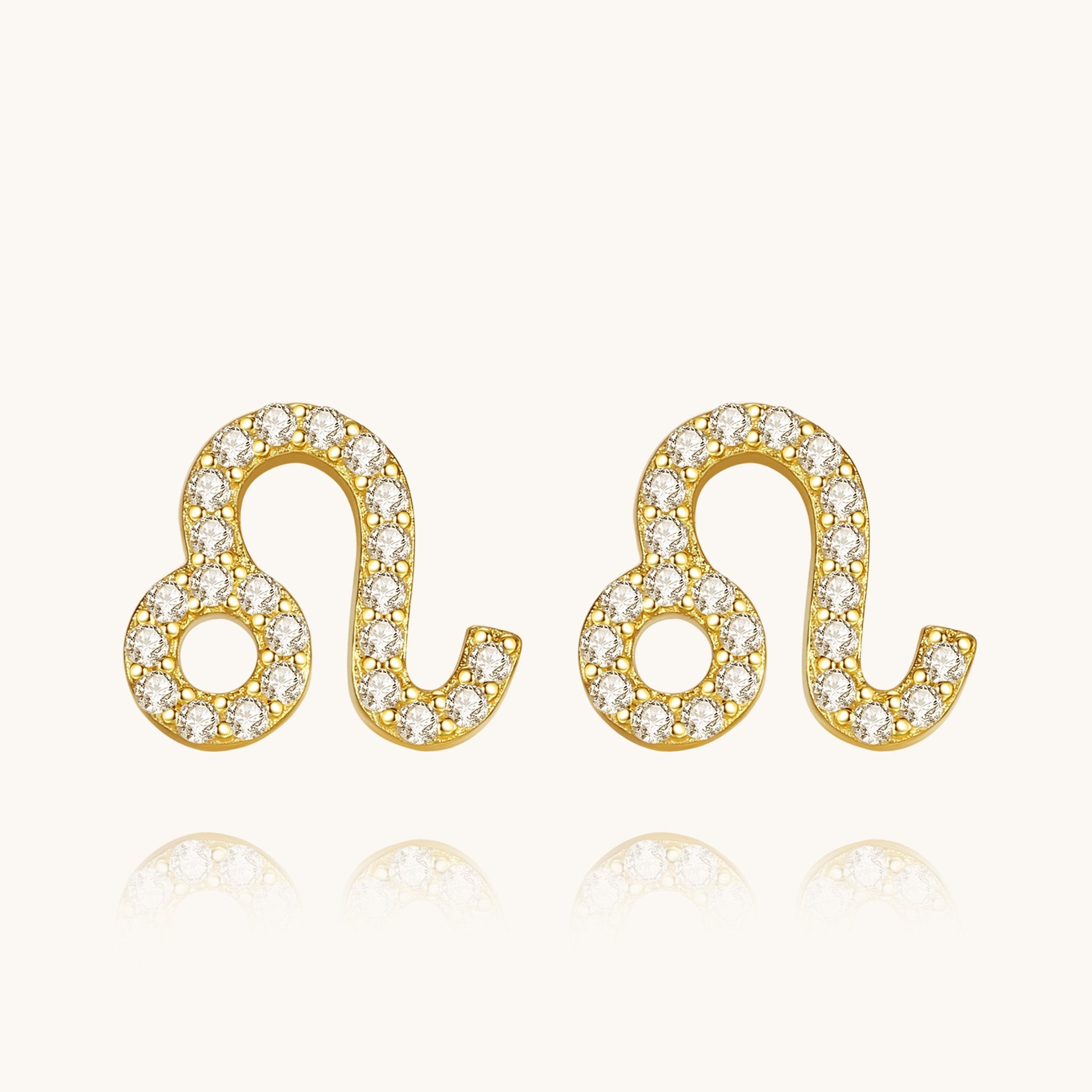 CZ Zodiac Earrings
