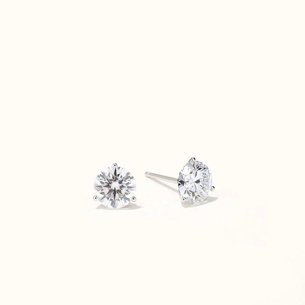 14K Gold GRA-Certified Moissanite Stud Earrings - Gifts for You 'n Me