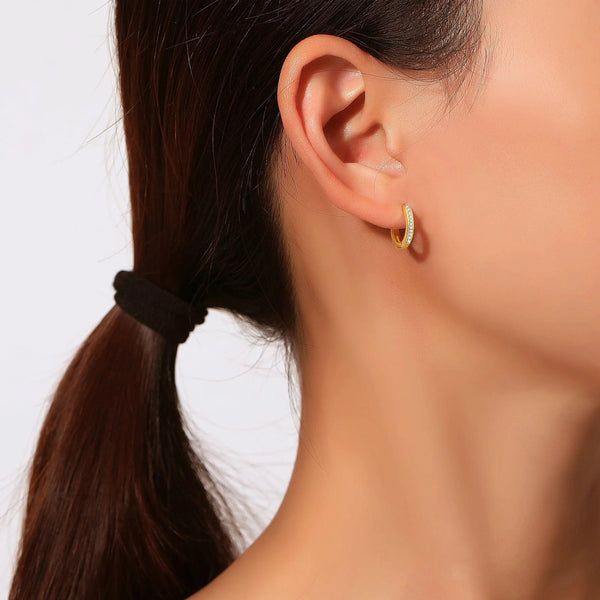 Dainty Huggie Earrings - Gifts for You 'n Me