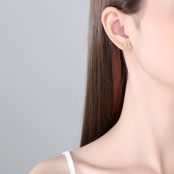 Plain Zodiac Earrings