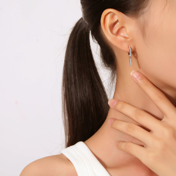 Dangle Bar Drop Earrings