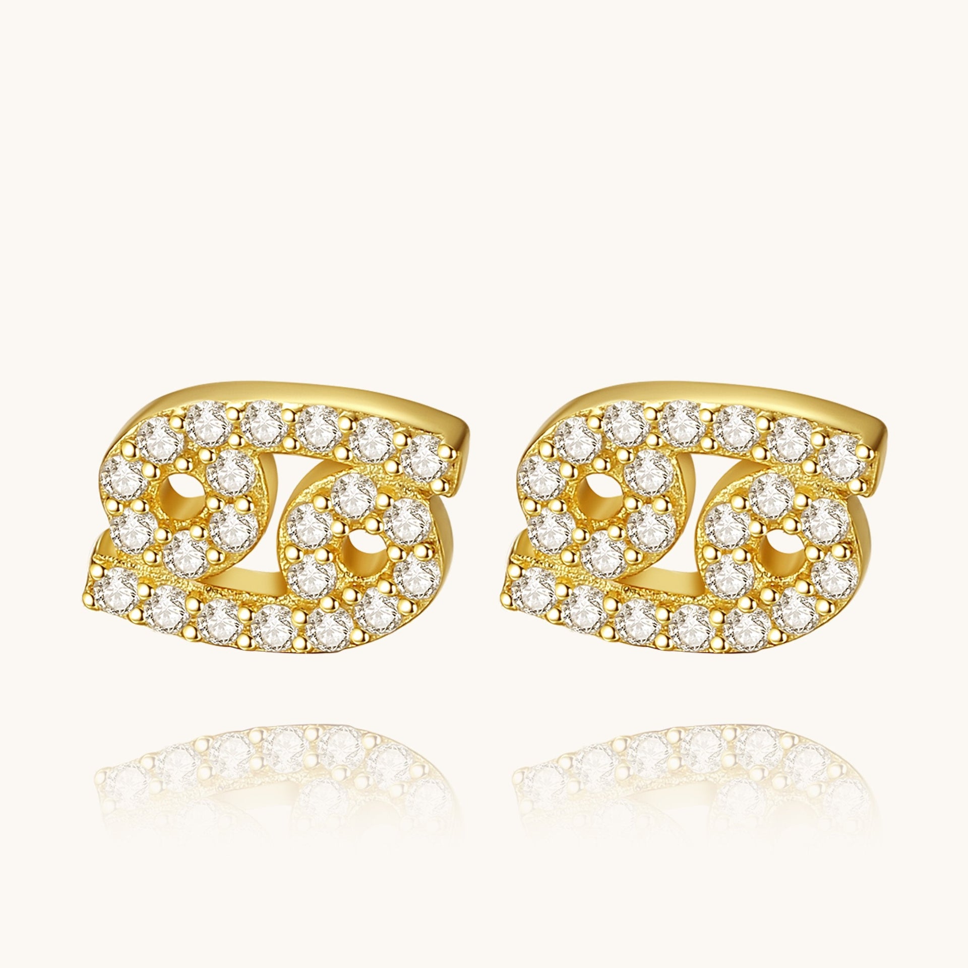 CZ Zodiac Earrings