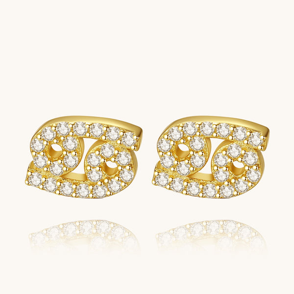 CZ Zodiac Earrings