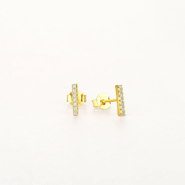 Petite CZ Bar Studs - Gifts for You 'n Me