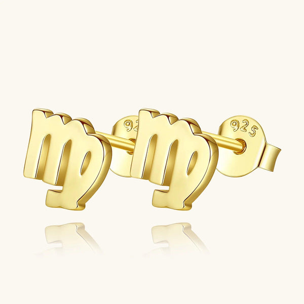 Plain Zodiac Earrings - Gifts for You 'n Me