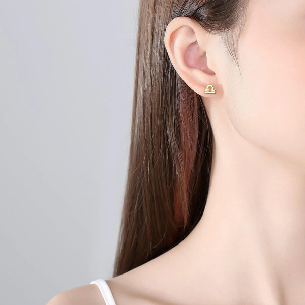 Plain Zodiac Earrings - Gifts for You 'n Me