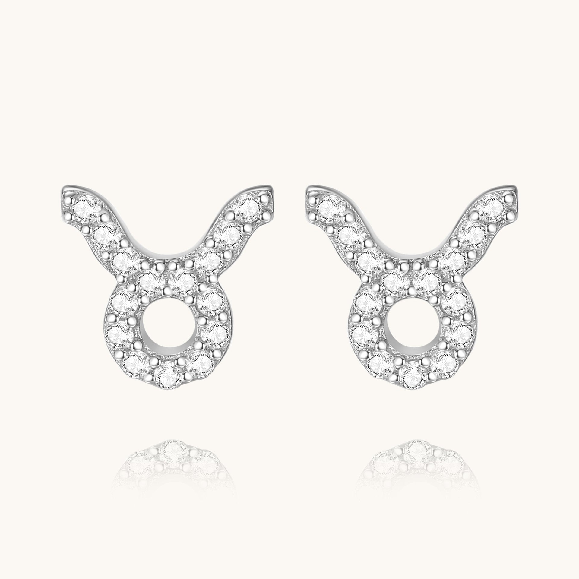 CZ Zodiac Earrings