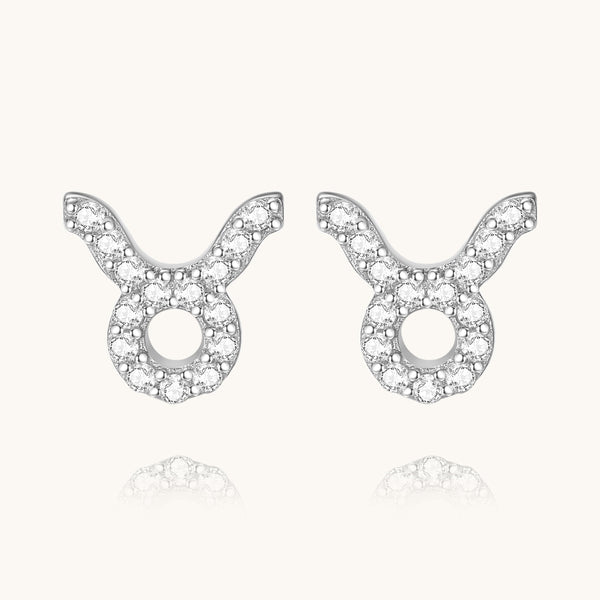 CZ Zodiac Earrings