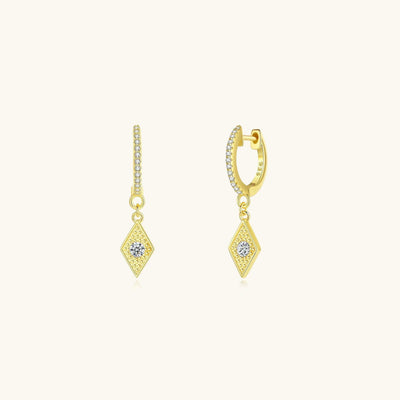 Evil Eye Dangle Drop Earrings
