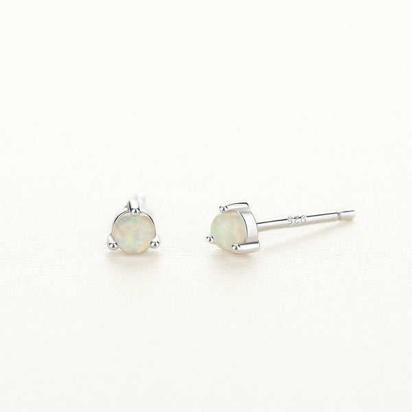 Opal Stud Earrings