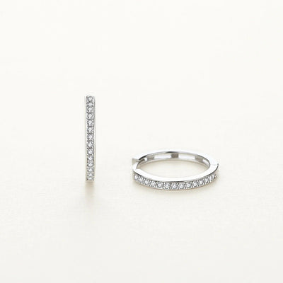 Small CZ Hoops