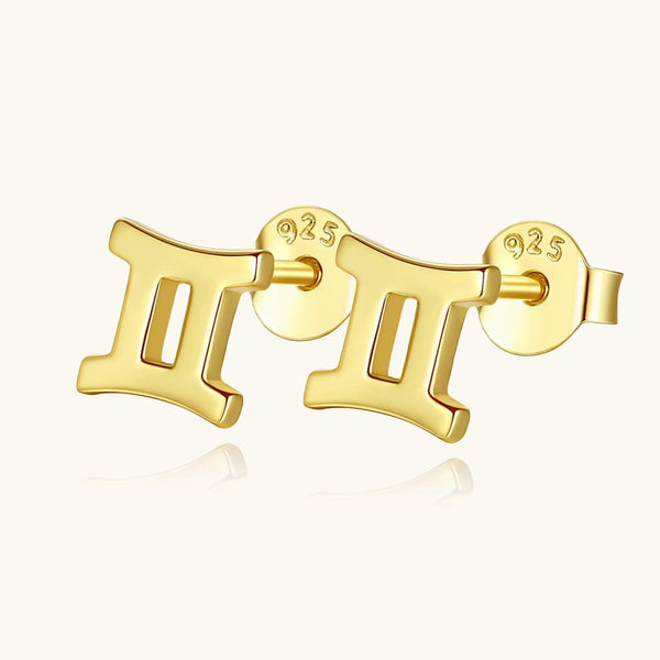 Plain Zodiac Earrings - Gifts for You 'n Me