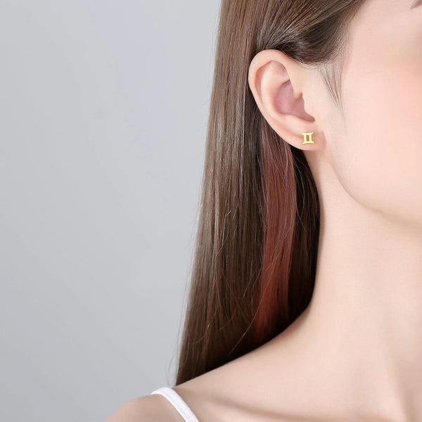 Plain Zodiac Earrings - Gifts for You 'n Me