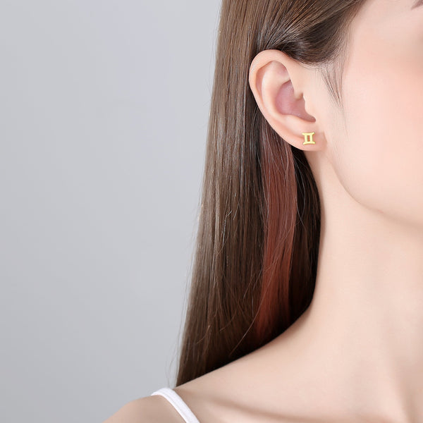 Plain Zodiac Earrings