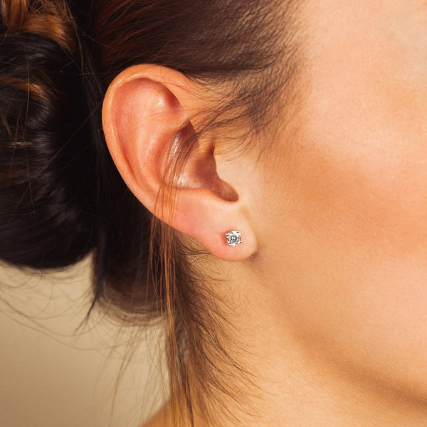 Silver Stud Earrings - Gifts for You 'n Me
