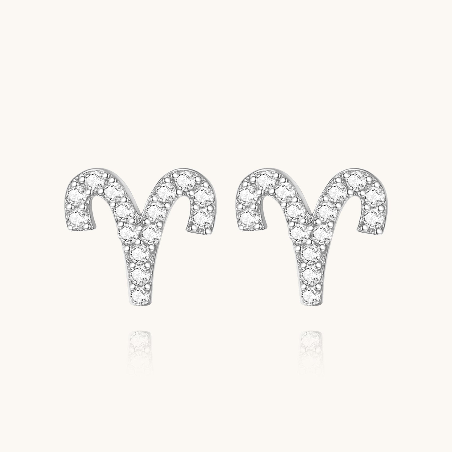 CZ Zodiac Earrings