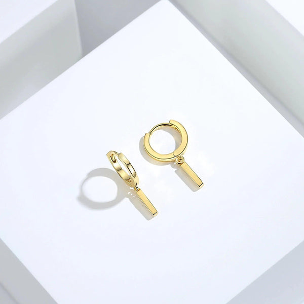 Dangle Bar Hoop Earrings - Gifts for You 'n Me